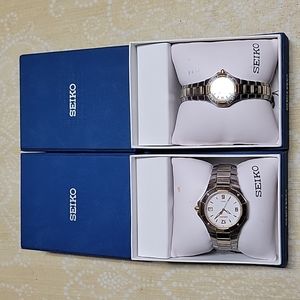 💮 Seiko his & hers Watches/bundle
